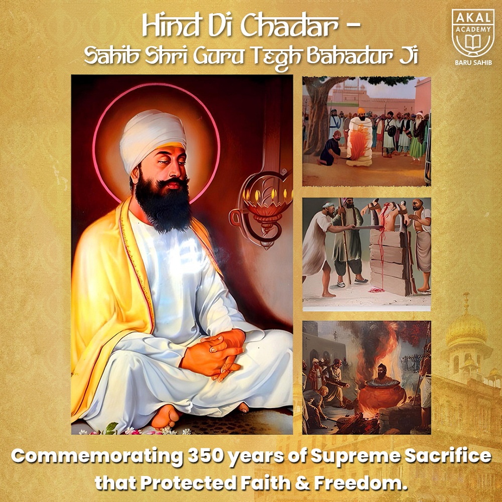 350th Shaheedi Shatabdi of Shri Guru Tegh Bahadur Sahib, Nagar Kirtan from Gurdwara Shri Baru Sahib to Gurdwara Shri Sis Ganj Sahib, Anand pur Sahib